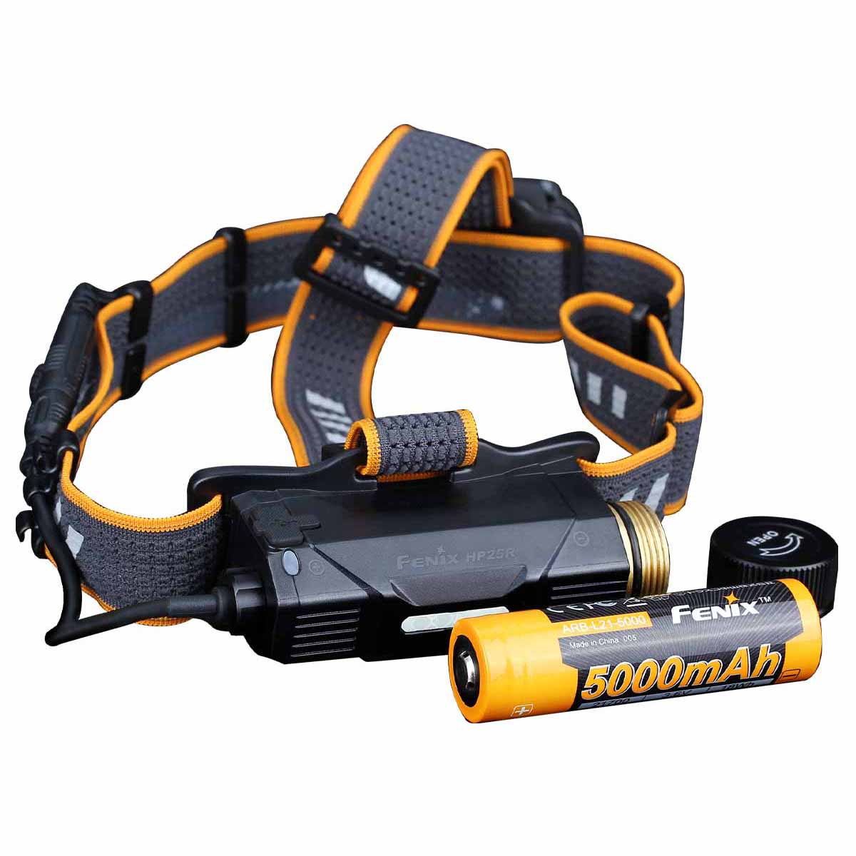 Fenix HP25R V2 Rechargeable Headlamp 1600 Lumens Long Runtime Work Light