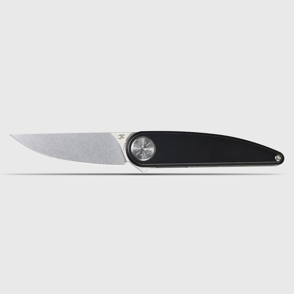 Kansept Symétrix K2141A1 CPM-S35VN Blade Blackwash Titanium Handle Frame Lock Folding Knife