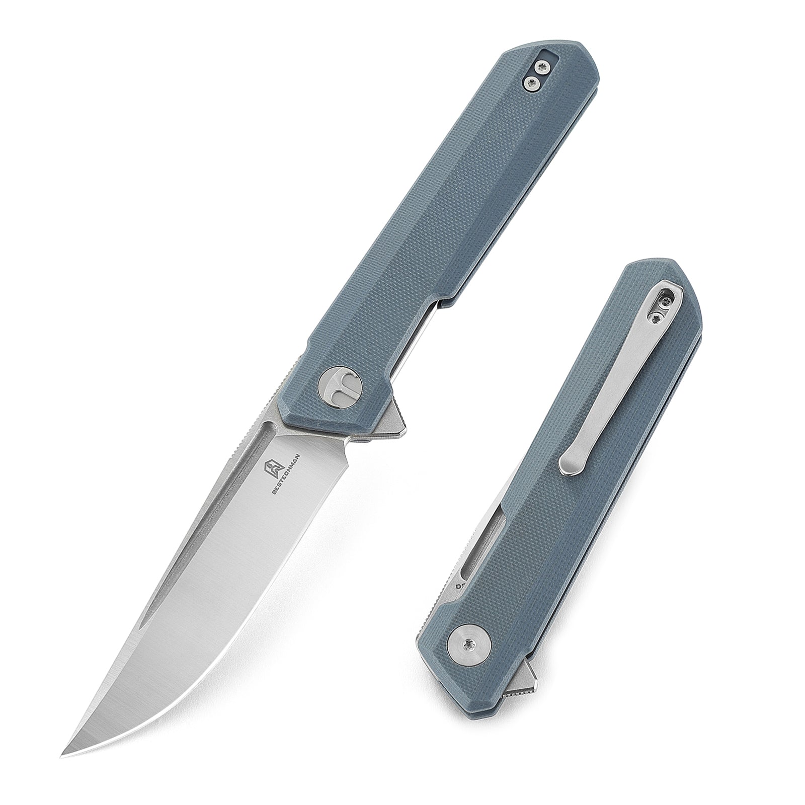 Bestechman Dundee BMK01C D2 Steel Blade G10 Handle Liner Lock Folding Knife