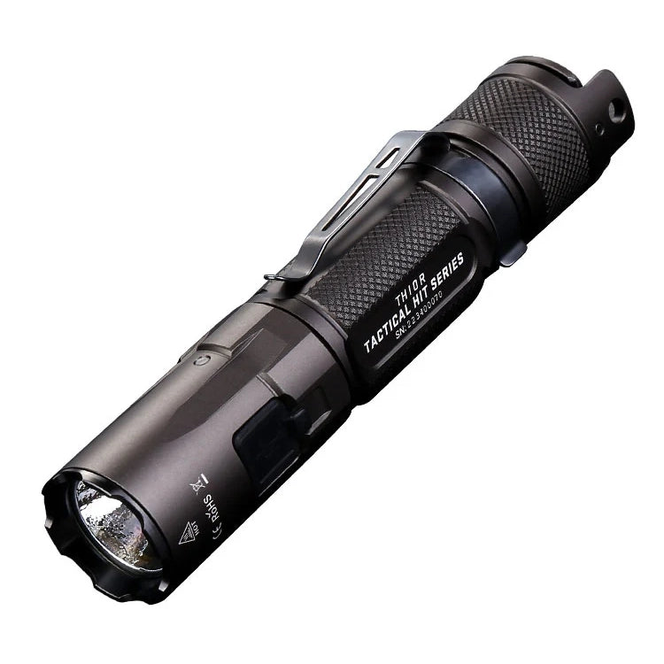 Jetbeam TH10R Rechargeable Tactical Flashlight 2000 Lumens Waterproof Outdoor LED Torch