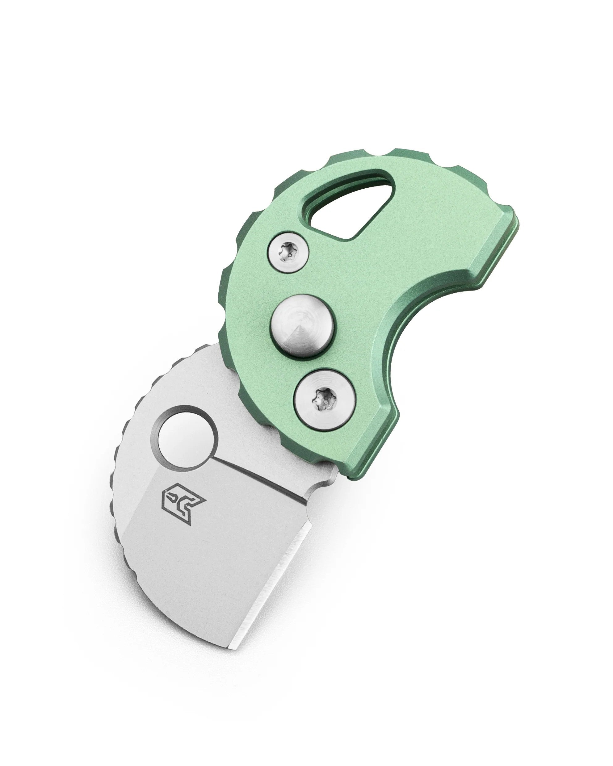 Bestechman Turtle BM20D 14C28N Blade Titanium Handle Button Lock Folding Knife
