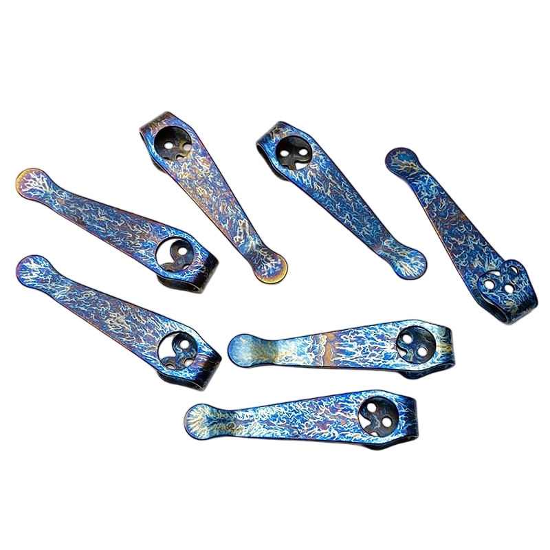 Spyderco C81 Back Clip C11 Spyderco C10 Titanium Alloy Knife Back Clip Knives Accessories