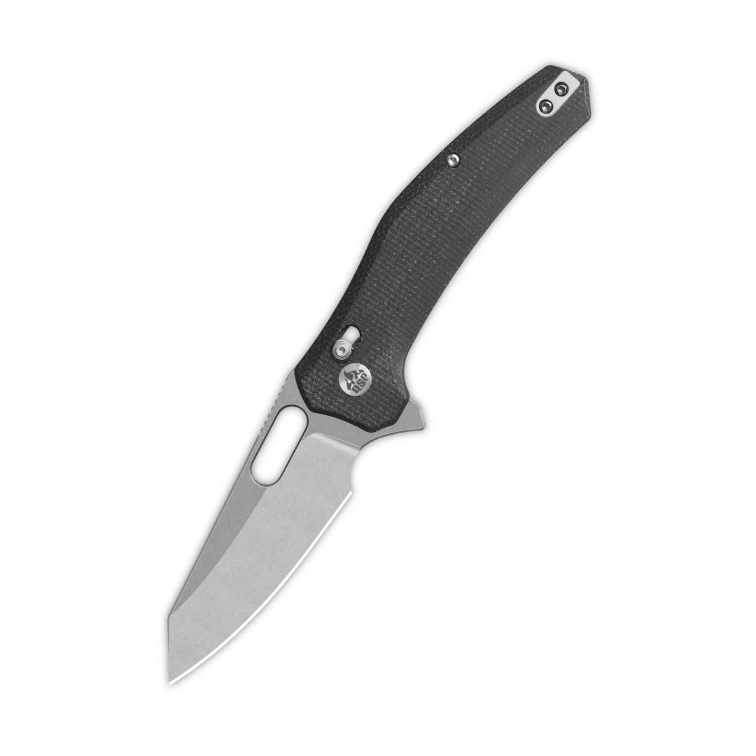 QSP Emu QS164-A1 14C28N Blade Black Micarta Handle Glyde Lock Folding Knife
