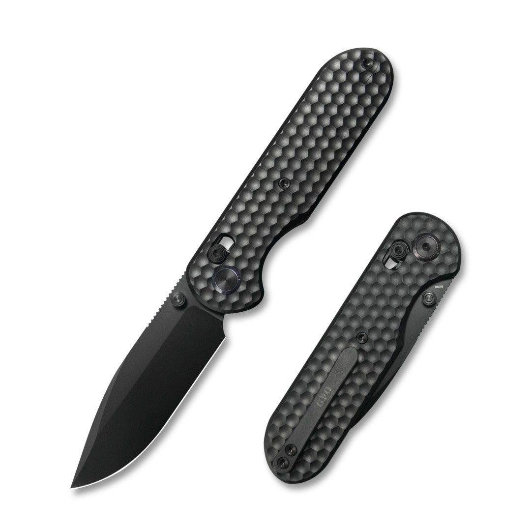 GEO Knife Ethereal Cutter GEO2402D M390 Blade Titanium Handle Crossbar Lock Folding Knife