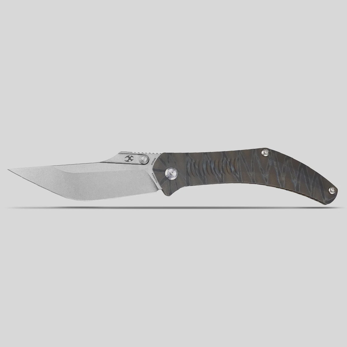 Kansept Navaja K1149A4 CPM-S35VN Blade Titanium Handle Frame Lock Folding Knife