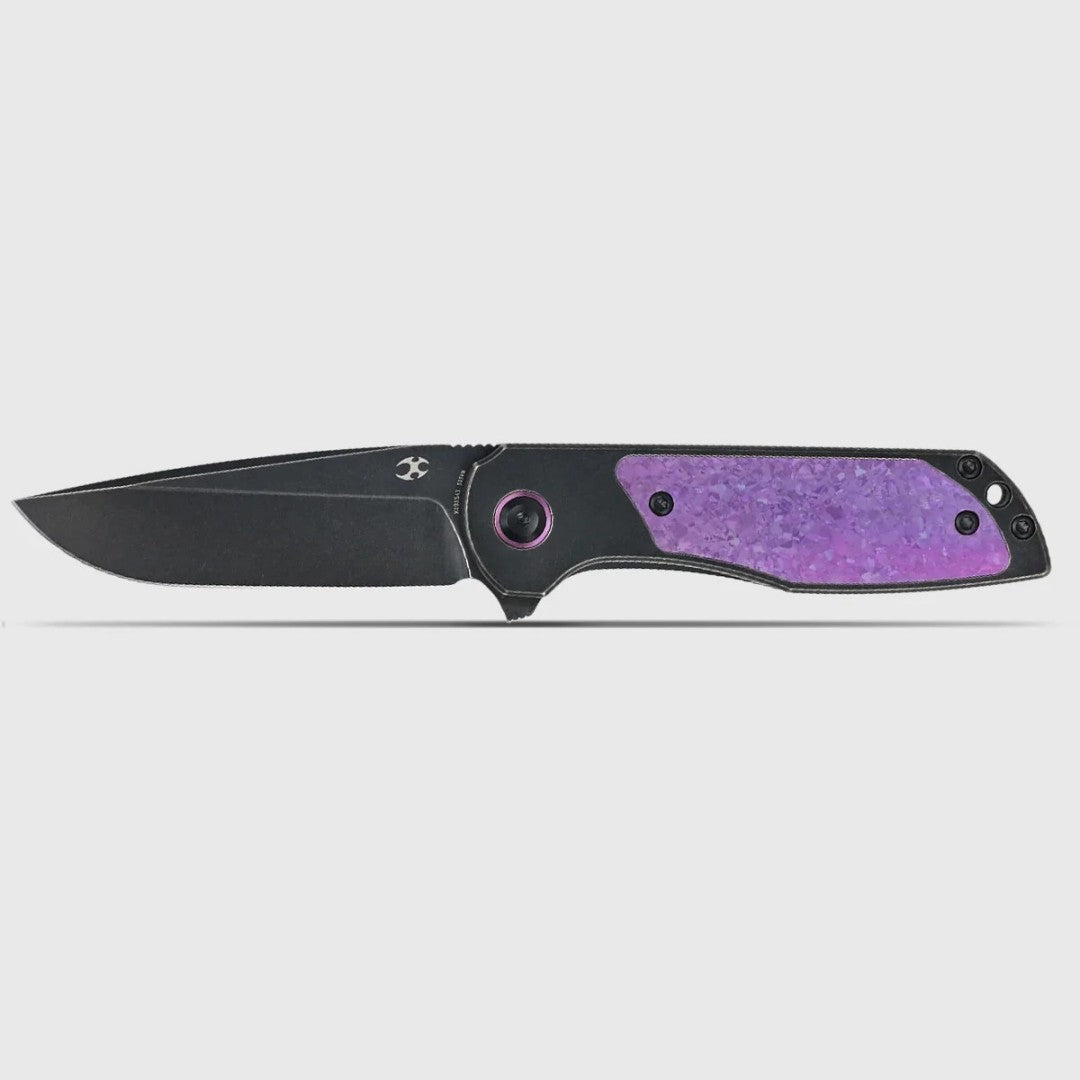 Kansept Ptarmigan K2055A3 CPM-S35VN Blade Titanium Handle Frame Lock Folding Knife