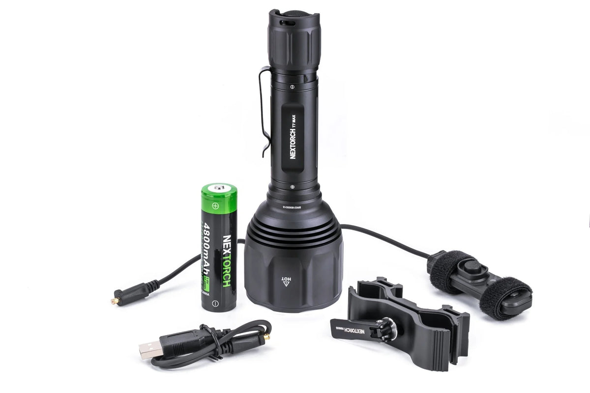 Nextorch T7 MAX 1200 Lumen 1100m Ultra Long Range Hunting Flashlight