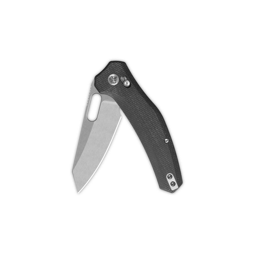 QSP Emu QS164-A1 14C28N Blade Black Micarta Handle Glyde Lock Folding Knife