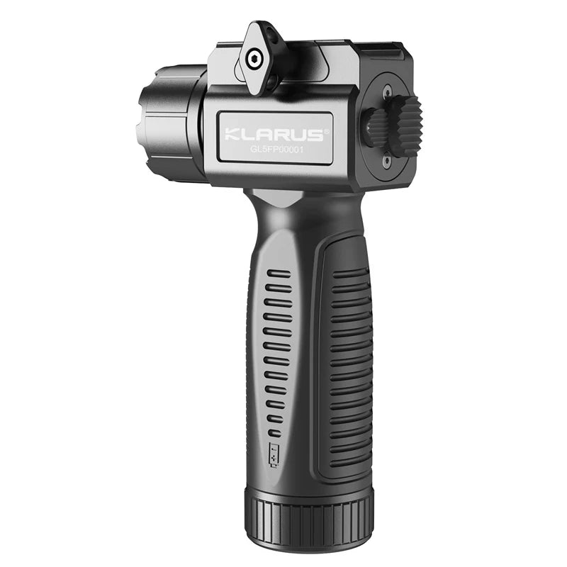 Klarus GL5 1350 Lumens Vertical Professional Foregrip Flashlight Right Angle Flashlight