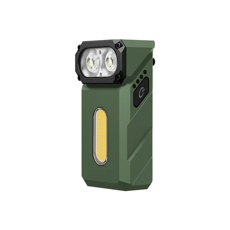 Klarus E8 1000 Lumens Triple-Light All-Metal Swivel-Head EDC Flashlight