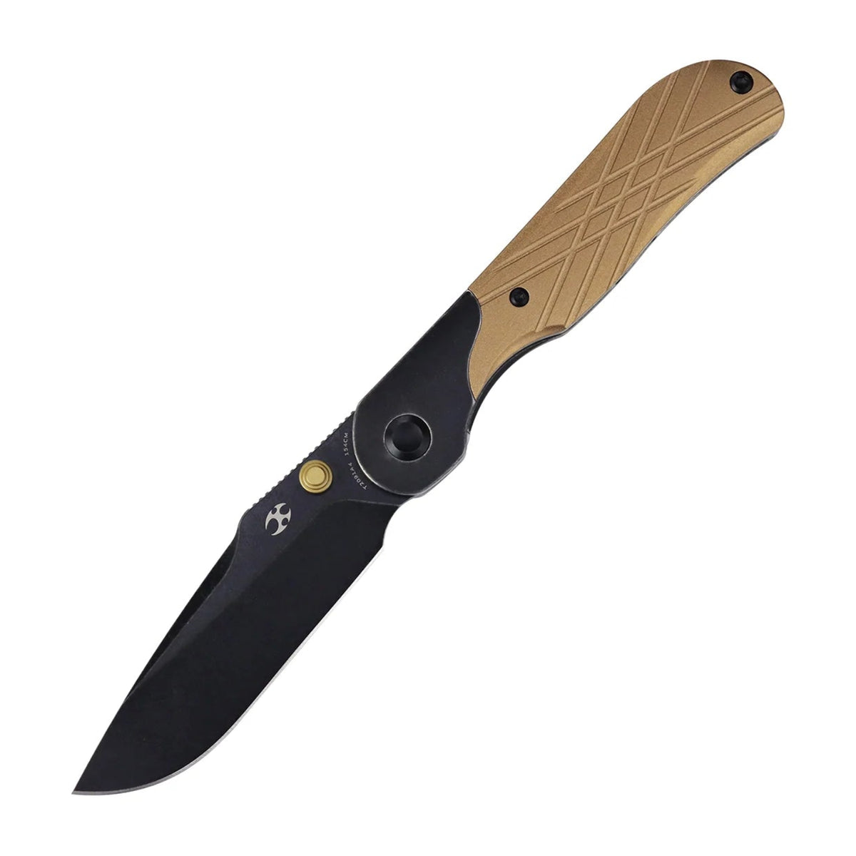 Kansept Lichen T2091A4 154CM Blade Aluminum Handle Bolster Lock Folding Knife