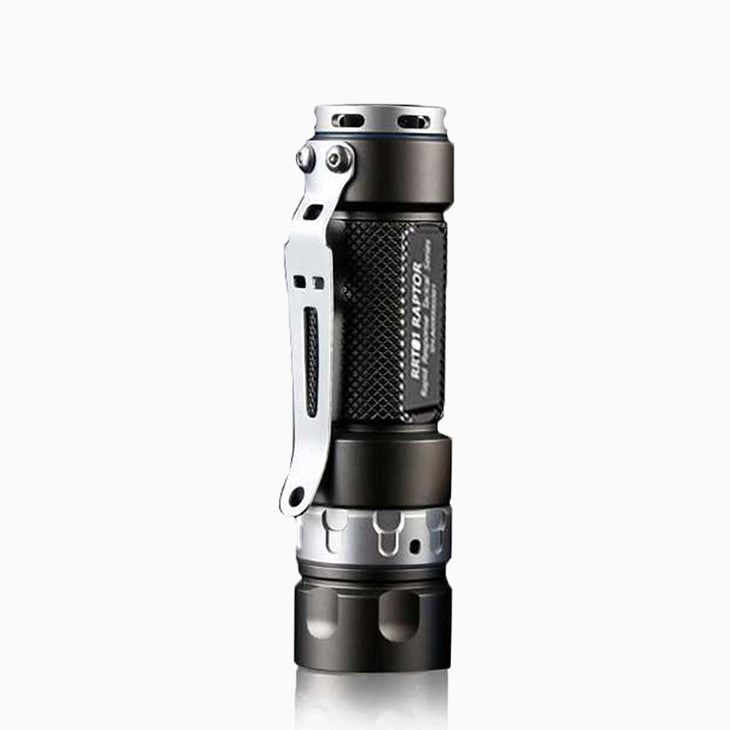 Jetbeam RRT01 RAPTOR EDC Flashlight Rotary Ring 950 lumens
