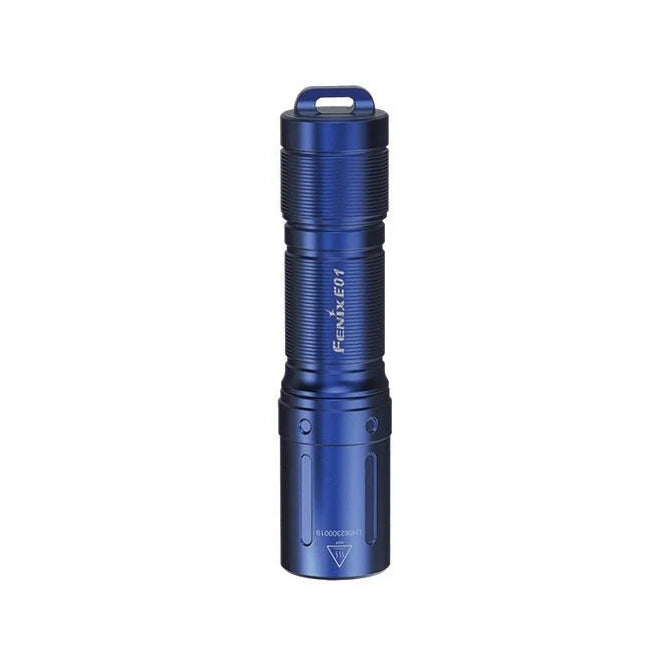 Fenix E01 V2.0 Blue AAA Keychain Flashlight 100 Lumens EDC Pocket Torch