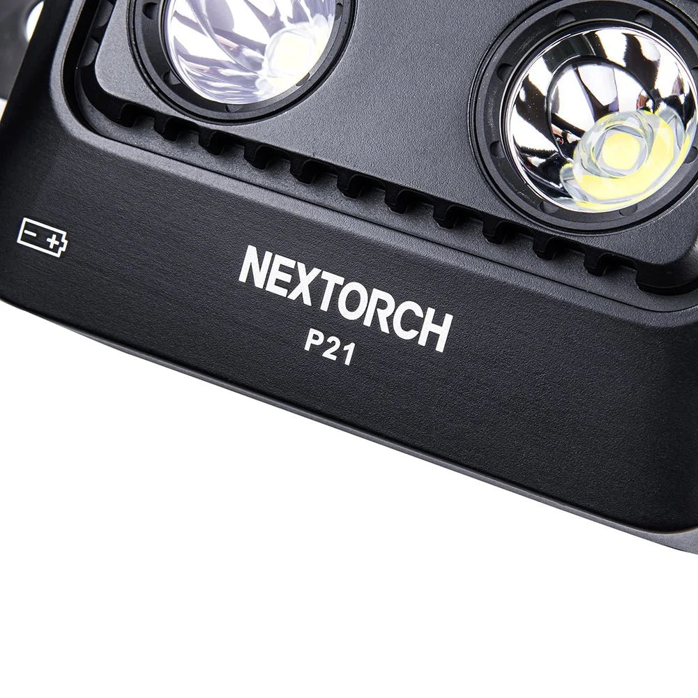Nextorch P21 3000 Lumens Dual Head Rechargeable Tactical Riot Shield Light