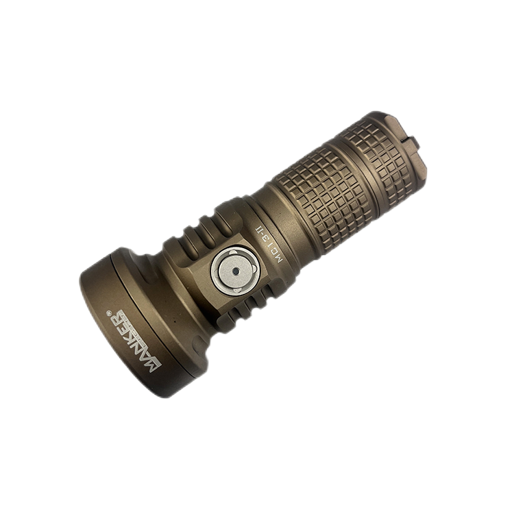 Mankerlight MC13 II SFT40 Edc Flashlight Dual Use 18650 and 18350 Battery PVD Sand