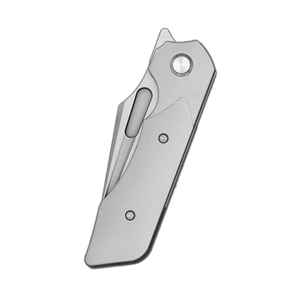 Bestech Dactyl BT2608B Magnacut Blade Titanium Handle Bolster Frame Lock Folding Knife