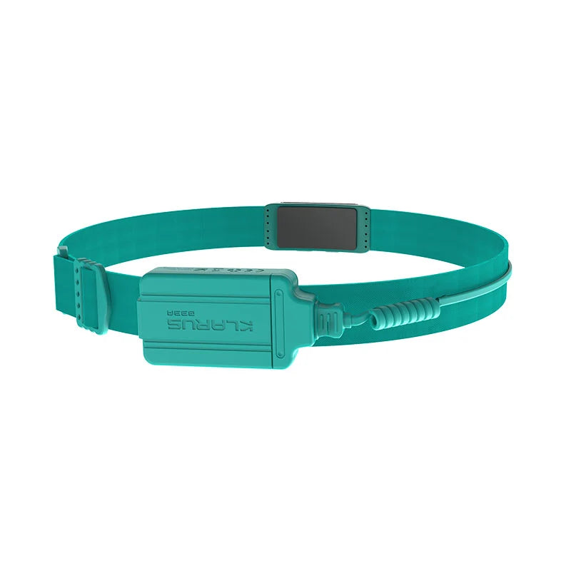 Klarus HR1 Ultra-Slim 300 Lumens Lightweight Ergonomic Rechargeable Trail Running Headlamp