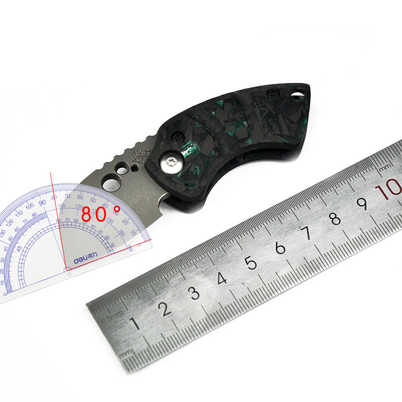 Koch Tools Gnat CPM154 Blade Luminous carbon fiber Friction Folder Custom