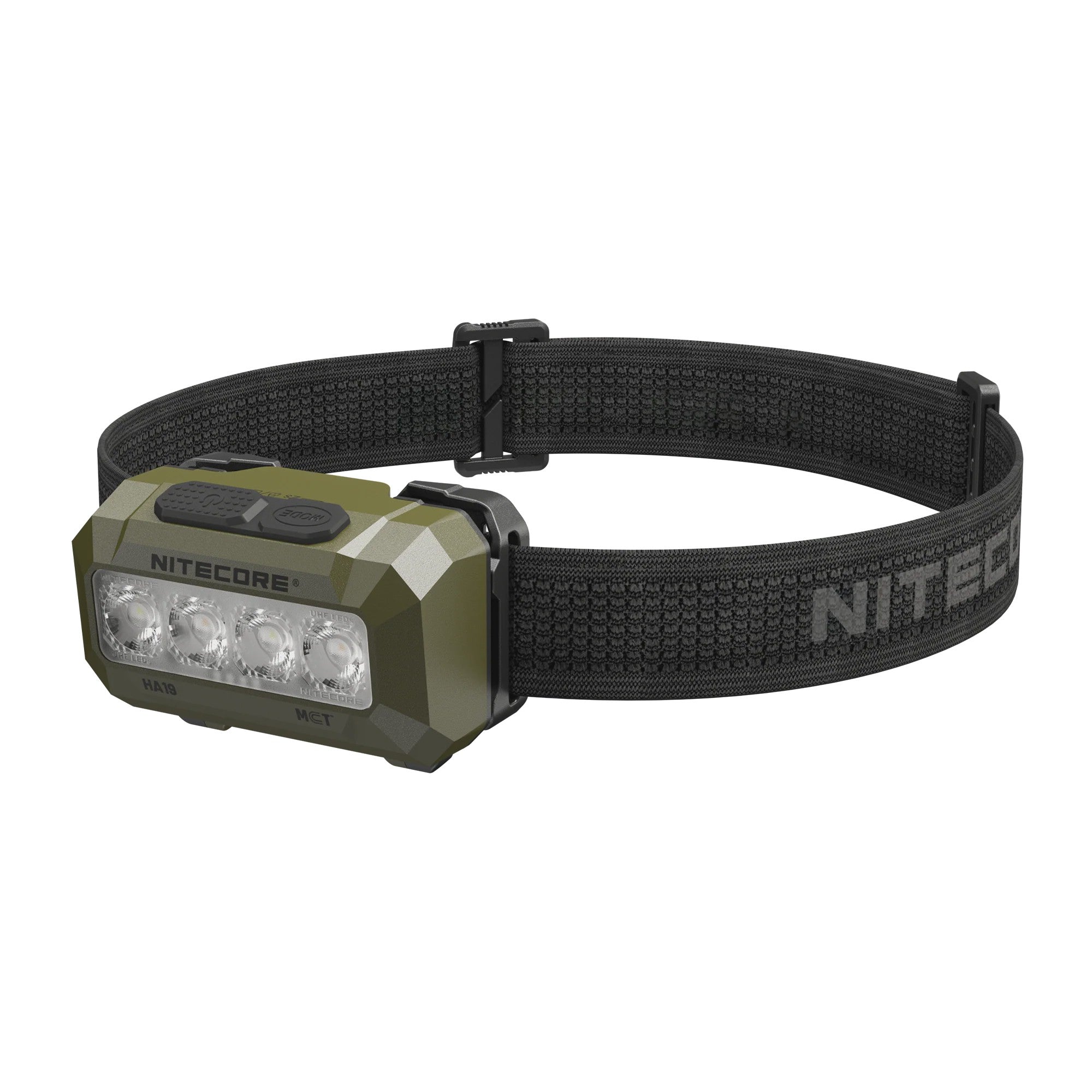 Nitecore HA19 Green 600 Lumen MCT Multipurpose RGB AA Headlamp