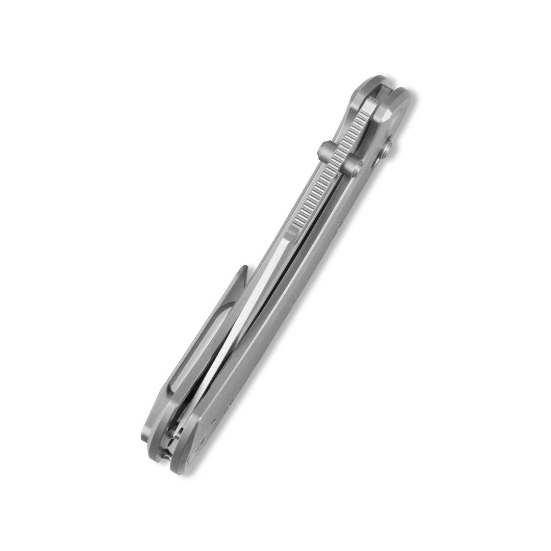 GEO Knife Strix GEO2510A M390 Blade Titanium Handle Crossbar Lock Folding Knife