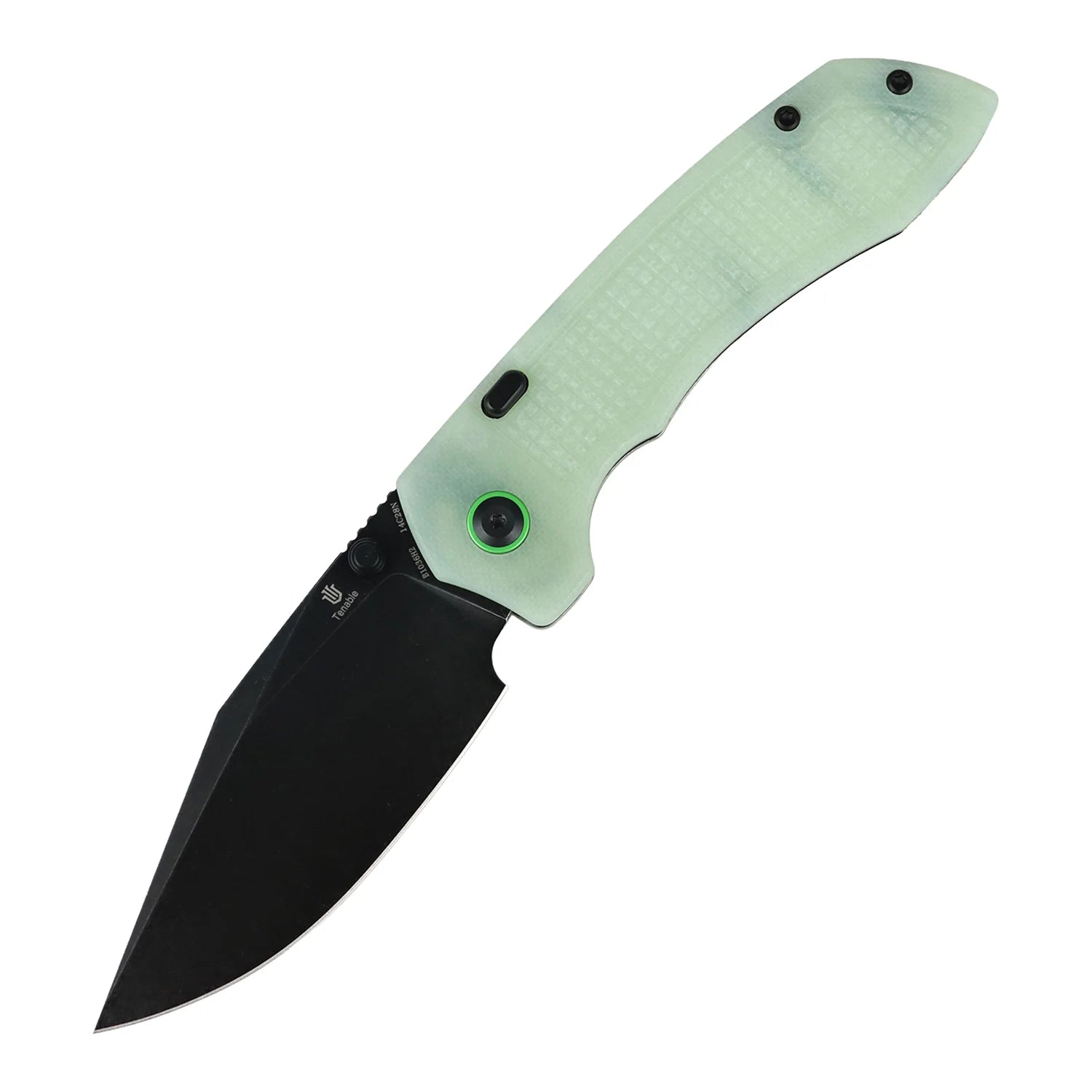 Tenable Entity B1036H2 14C28N Blade G10 Handle Top Liner Lock Folding Knife