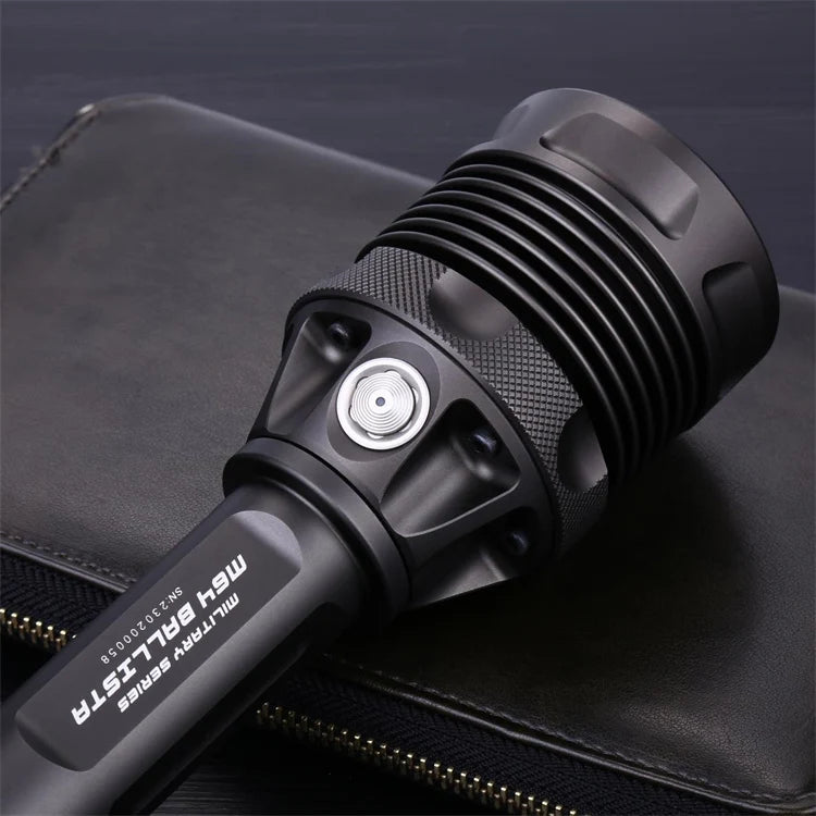 Jetbeam M64 Long Range Searching Light 6800 Lumens LED Tactical Flashlight