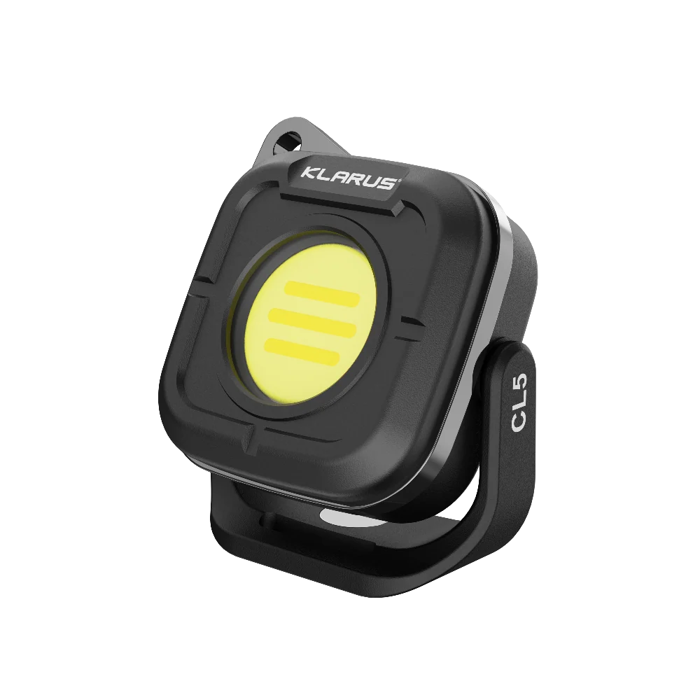 Klarus CL5-Black High Output Micro Flood Lamp 1200mAh Camping Lantern Night Lamp