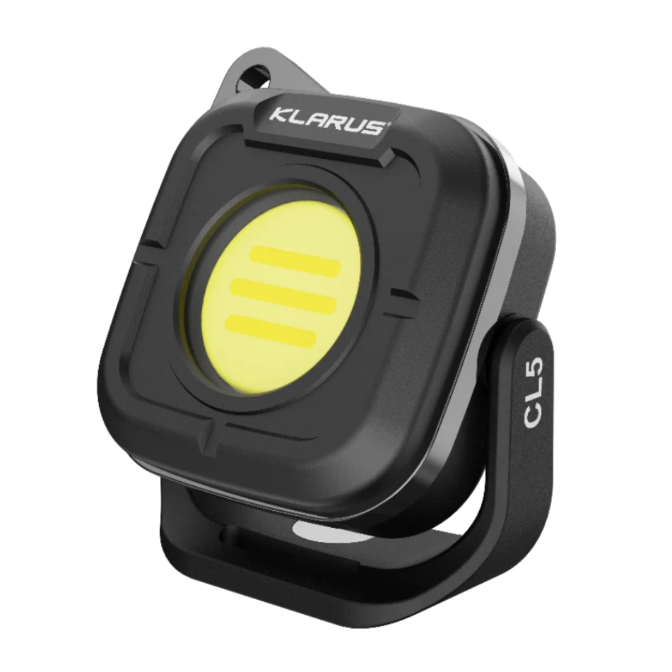 Klarus CL5-Black High Output Micro Flood Lamp 1200mAh Camping Lantern Night Lamp