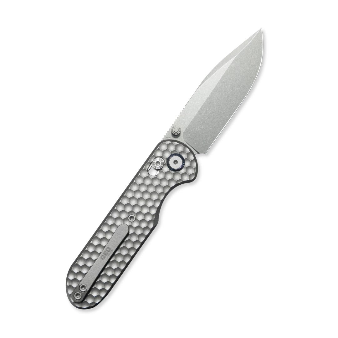 GEO Knife Ethereal Cutter GEO2402A M390 Blade Titanium Handle Crossbar Lock Folding Knife