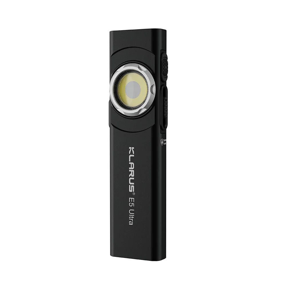 Klarus E5-Ultra 800 Lumens Flagship Ultra-Slim EDC with Triple Light Sources