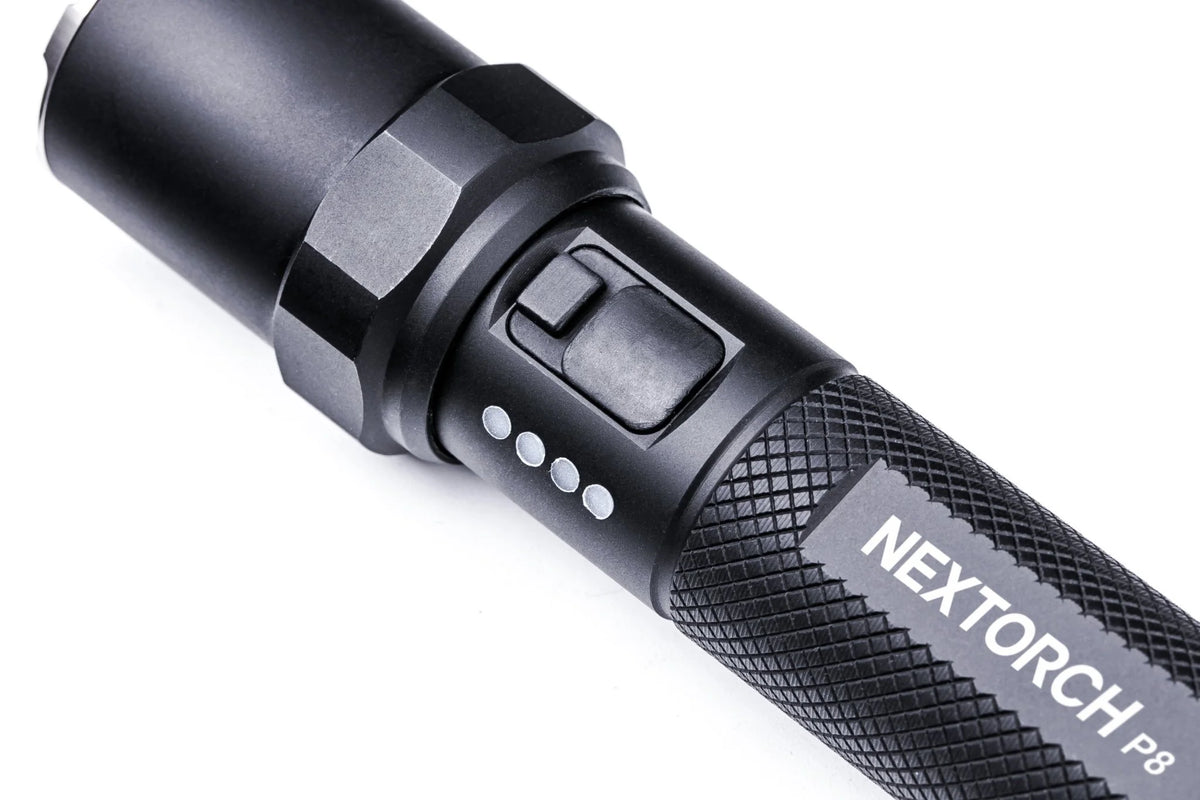 Nextorch P8 High Output 1600 Lumen USB-C Rechargeable Tactical Duty Flashlight