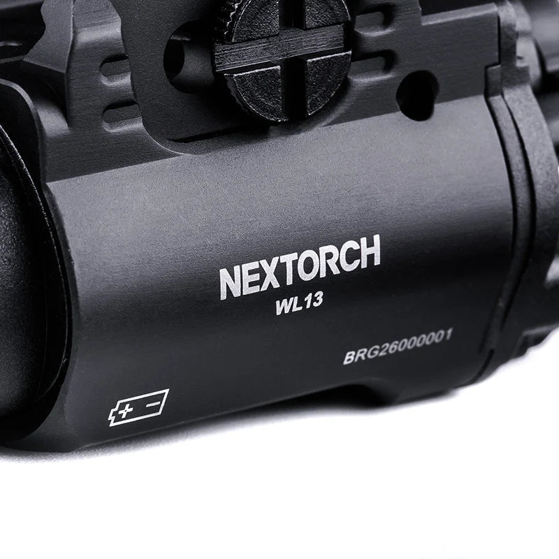 Nextorch WL13 1300 Lumens Ultra Bright Tactical Pistol Weapon Rail Light