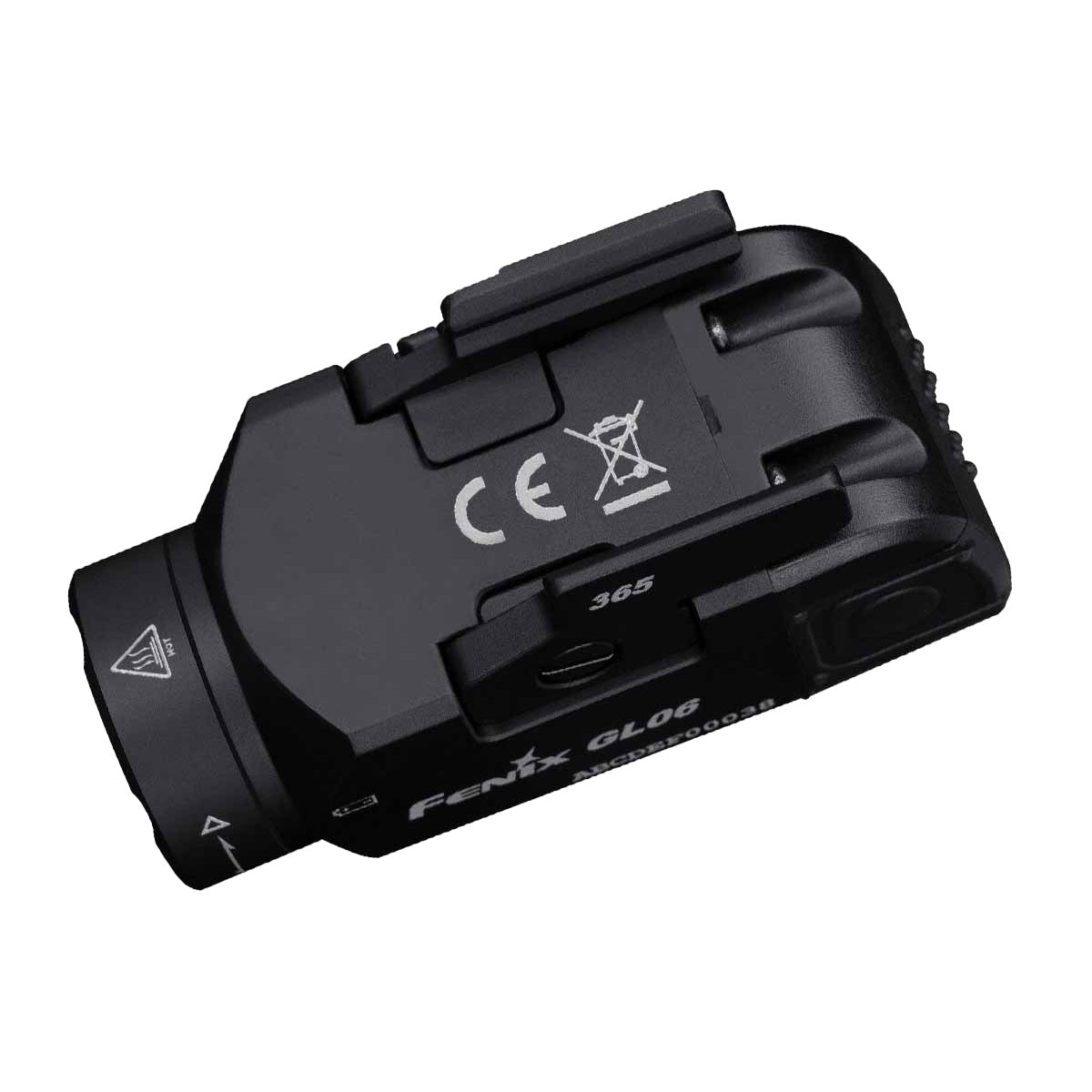 Fenix GL06-365 Compact Rechargeable Tactical Weapon Light 600 Lumens Pistol Flashlight