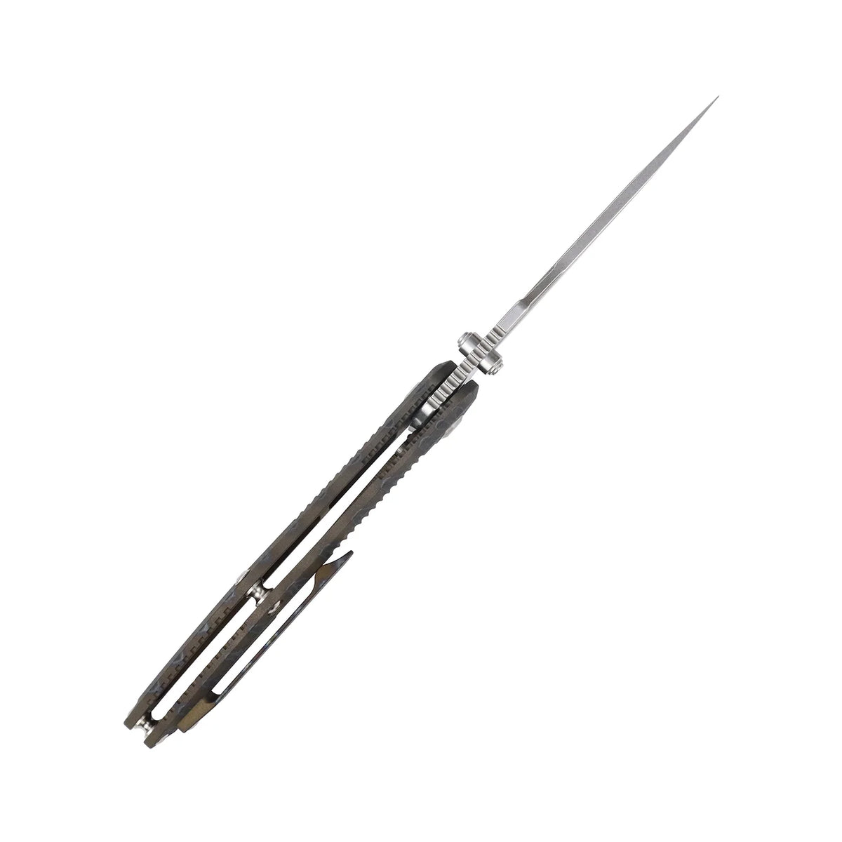 Kansept Navaja K1149A4 CPM-S35VN Blade Titanium Handle Frame Lock Folding Knife