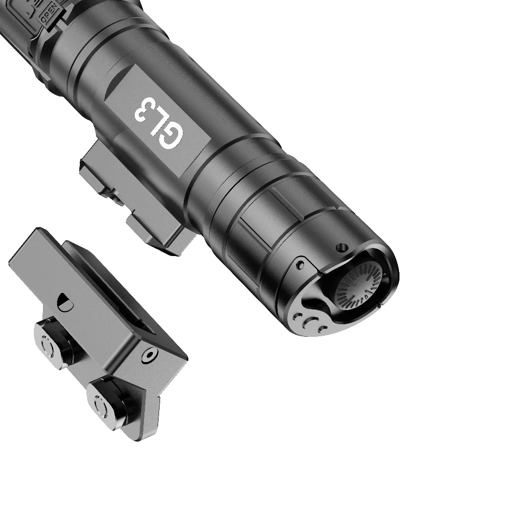 Klarus GL3 Quick Detach Extreme Output Professional Tactical Flashlight 2100 Lumens