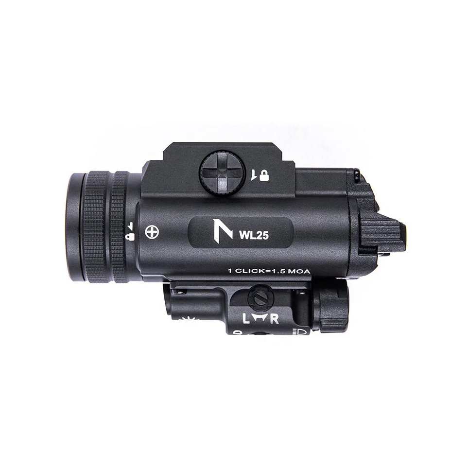 Nextorch Nexdot WL25 Tactical Weapon Light With Laser Sight 1200 Lumens Pistol Light