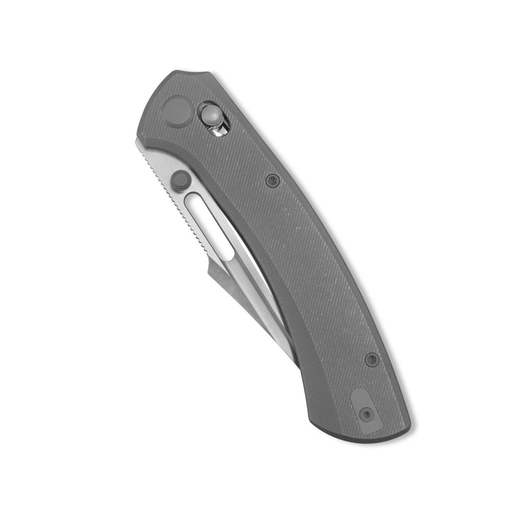GEO Knife Strix GEO2510B M390 Blade Titanium Handle Crossbar Lock Folding Knife