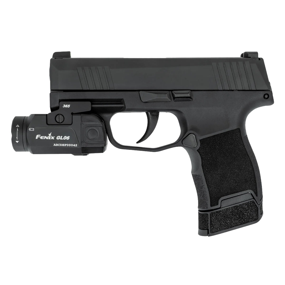 Fenix GL06-365 Compact Rechargeable Tactical Weapon Light 600 Lumens Pistol Flashlight
