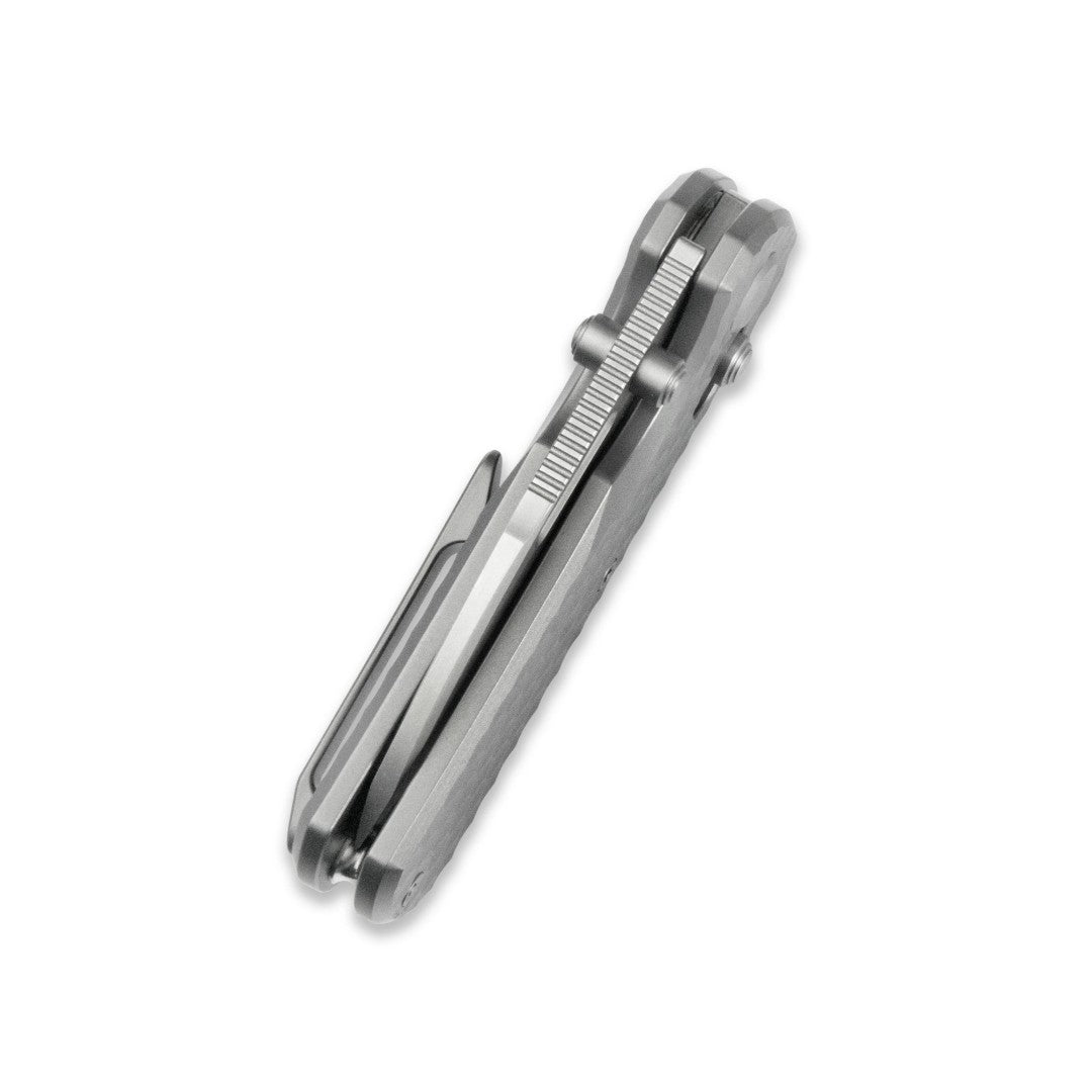 GEO Knife Belluf GEO2508H M390 Blade Titanium Handle Crossbar Lock Folding Knife