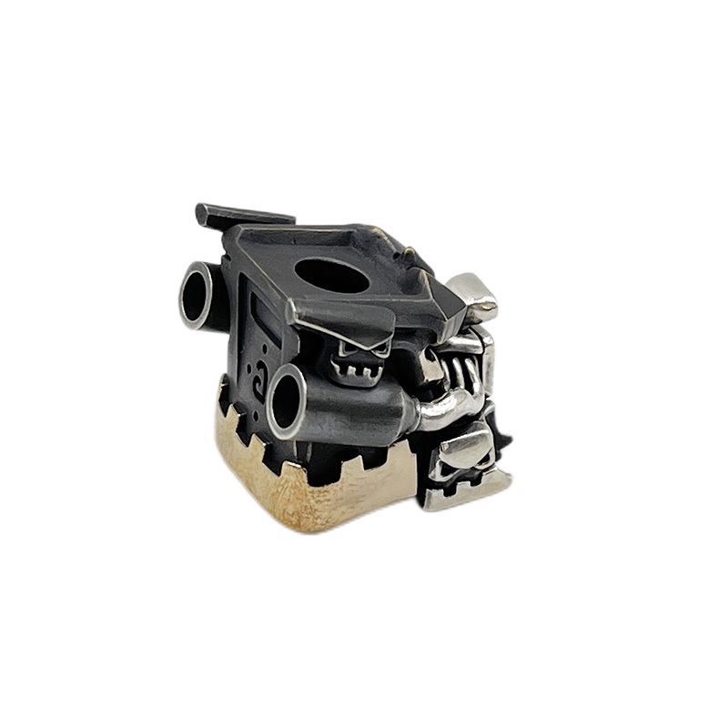 Apeshkov Mosoltruck brass Silver Custom Knife lanyard bead Limit