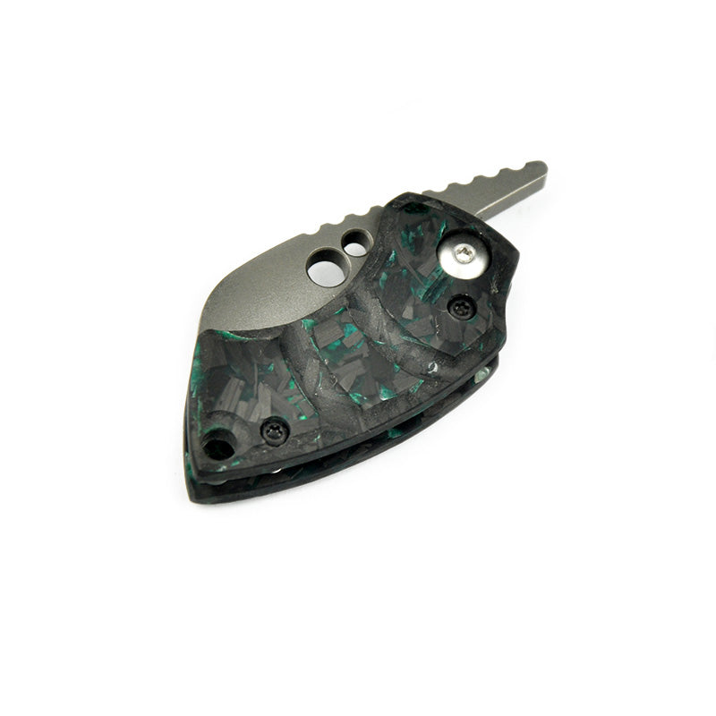 Koch Tools Gnat CPM154 Blade Luminous carbon fiber Friction Folder Custom