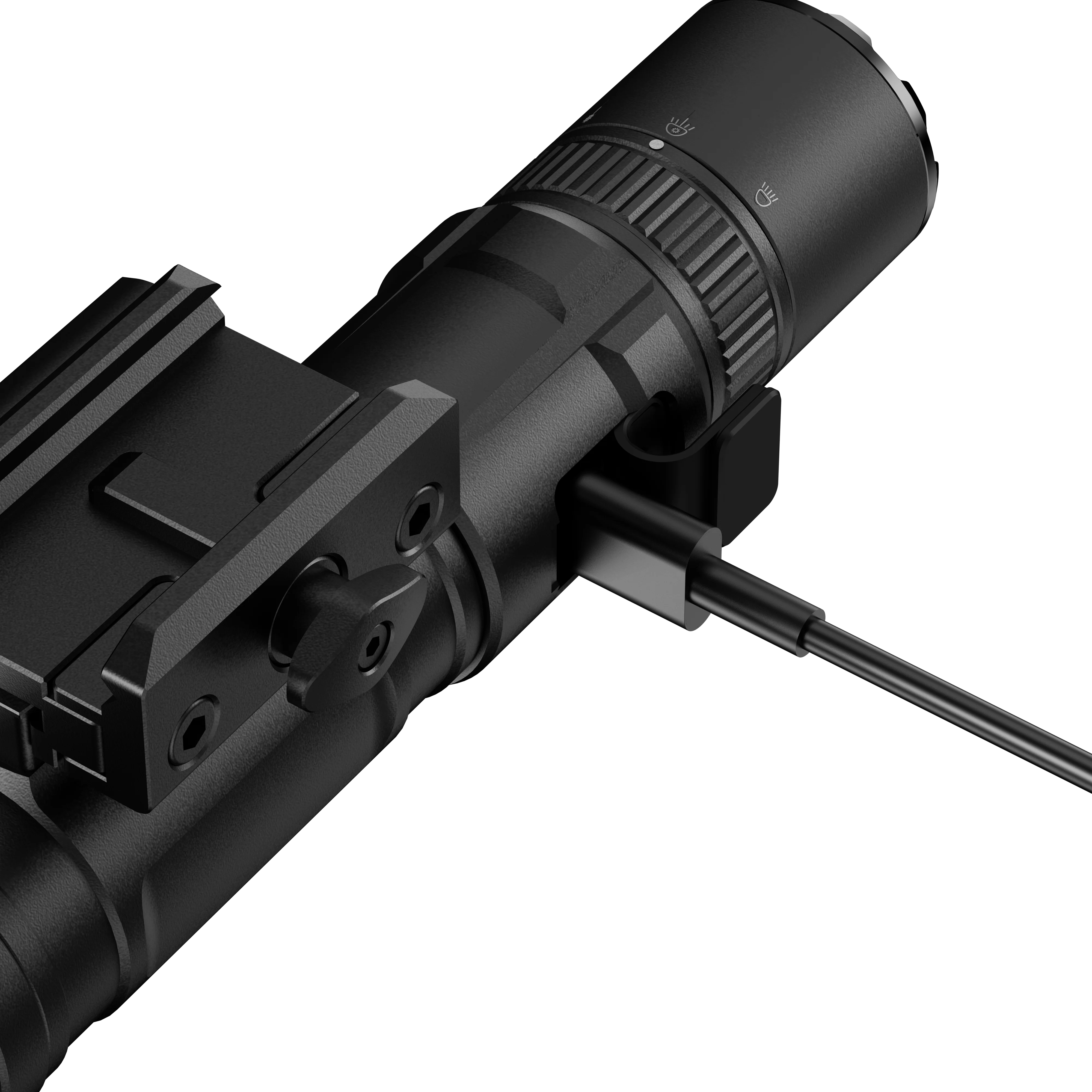 Klarus GL6 V1 Compact Rail-Mounted Tactical Flashlight 1600 Lumens Green Laser