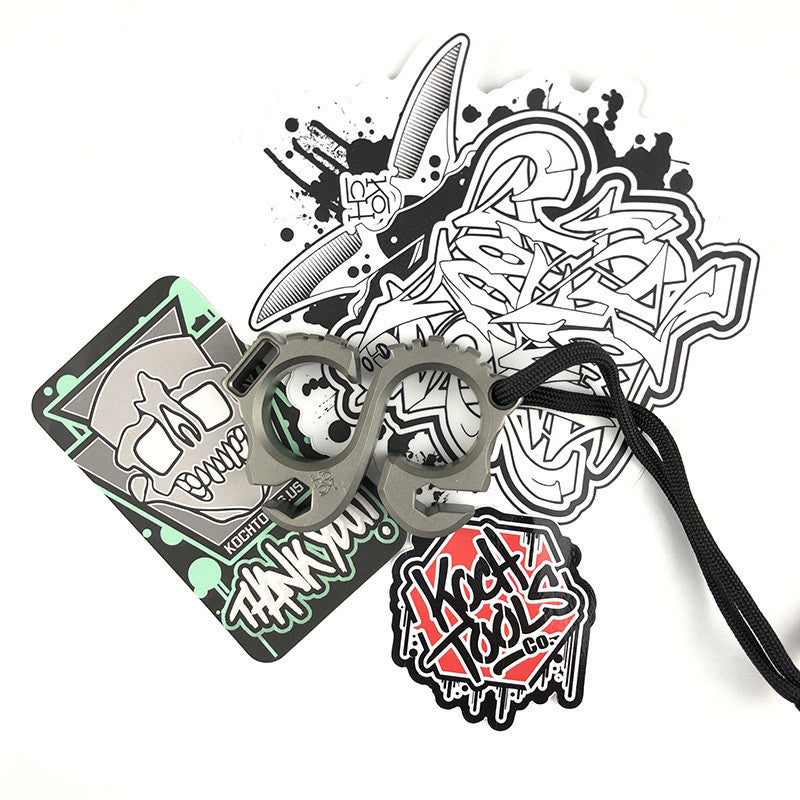 Koch Tools Solo 2.1 Bottle Opener Titanium Edc Gear