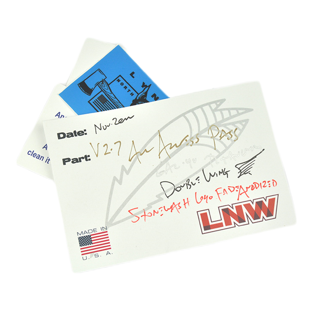 lynchNW V2.7 Double Wing Prybar 6AL-4V Titanium Anodization