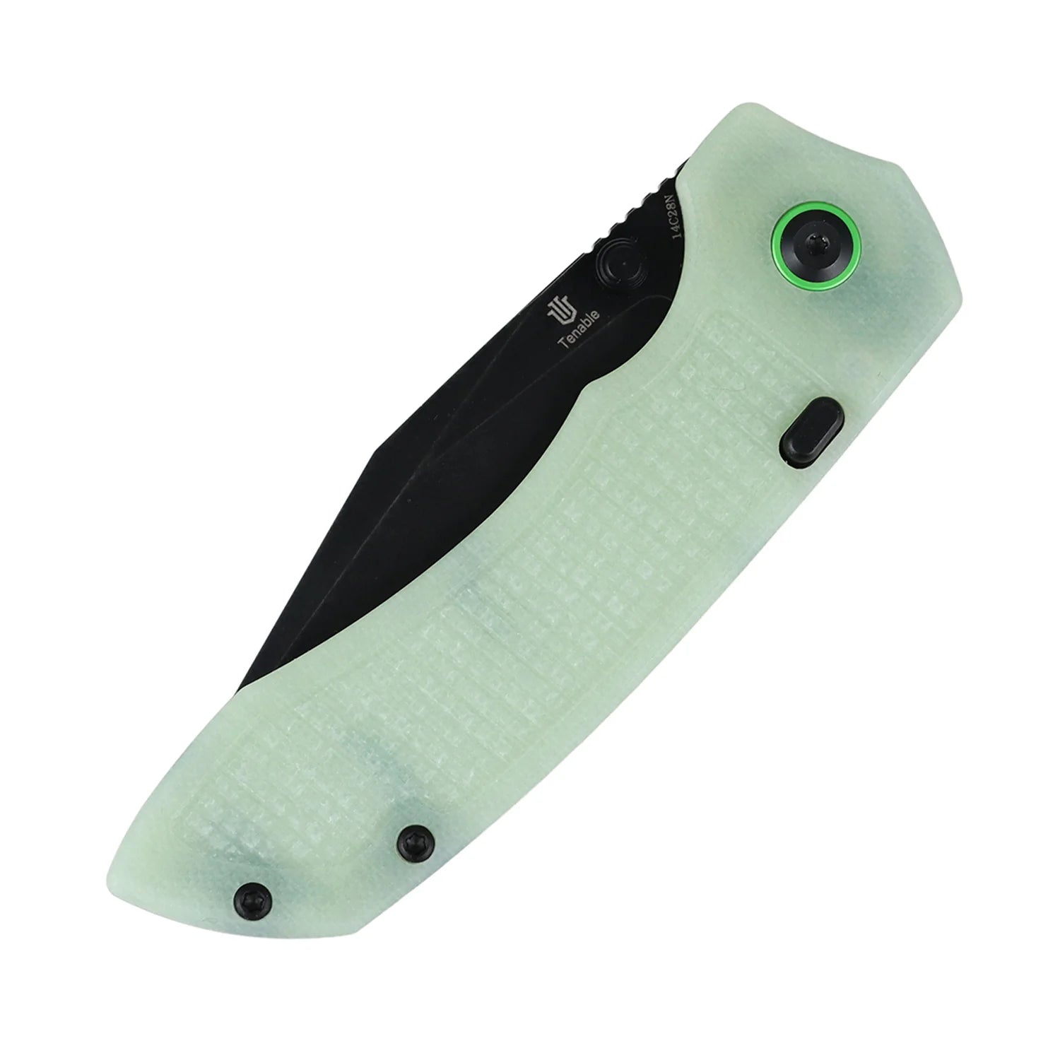 Tenable Entity B1036H2 14C28N Blade G10 Handle Top Liner Lock Folding Knife