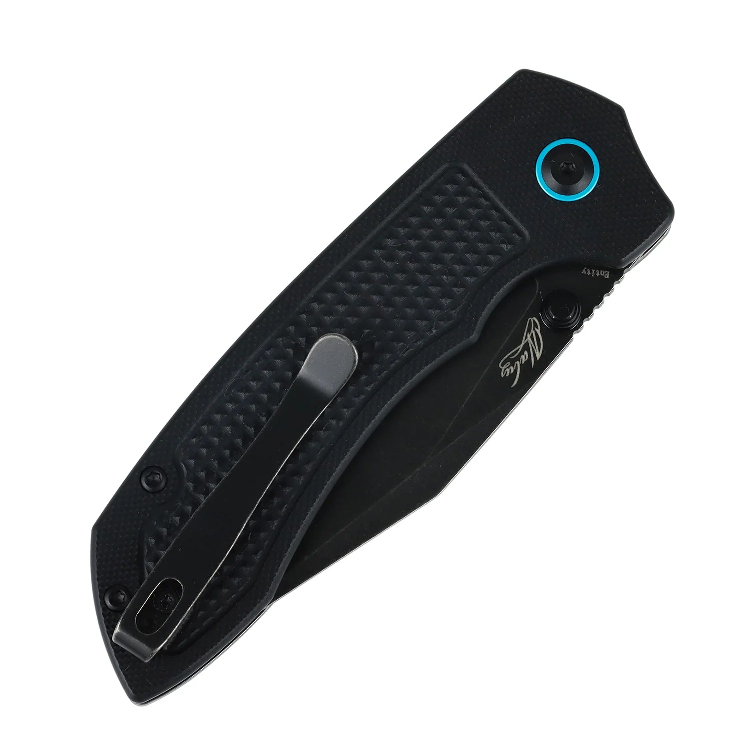 Tenable Entity B1036H3 14C28N Blade G10 Handle Top Liner Lock Folding Knife