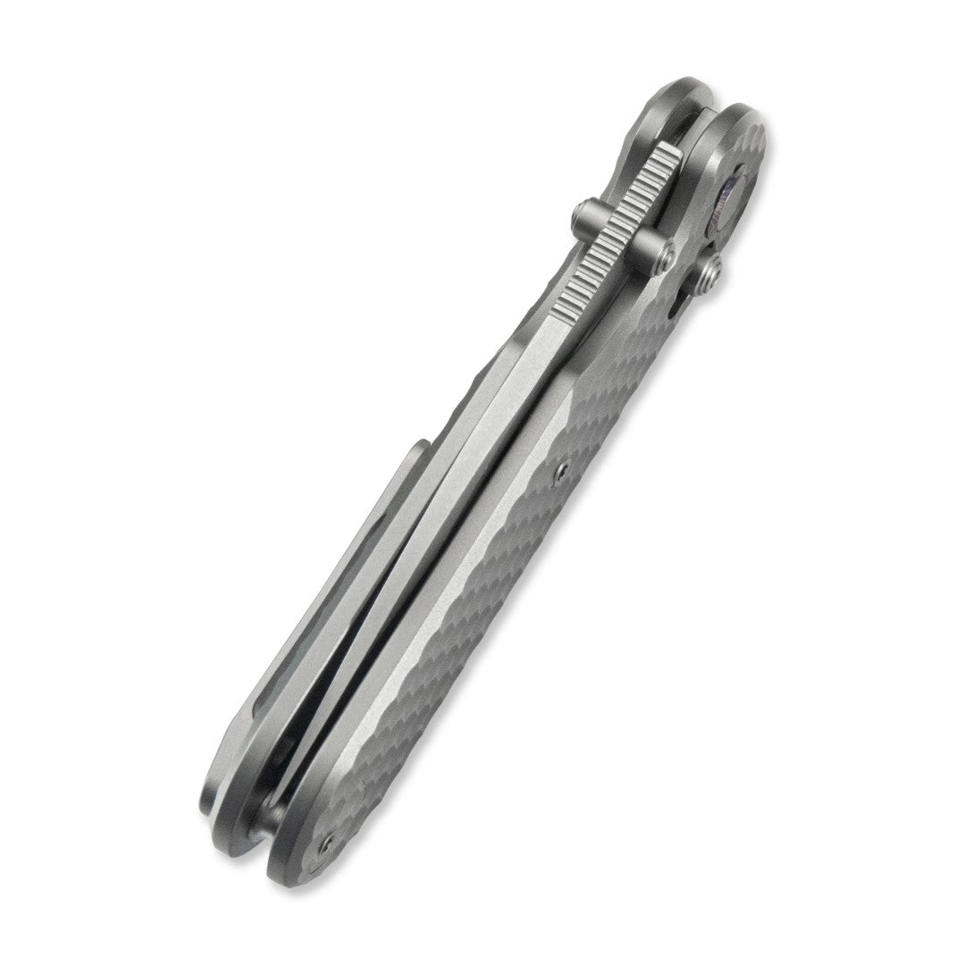 GEO Knife Ethereal Cutter GEO2402A M390 Blade Titanium Handle Crossbar Lock Folding Knife