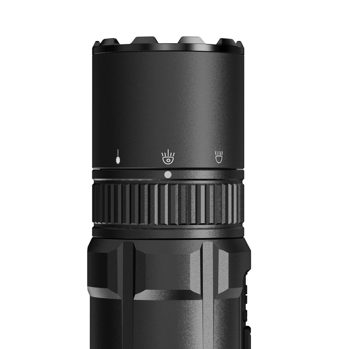 Klarus GL6 V1 Compact Rail-Mounted Tactical Flashlight 1600 Lumens Green Laser