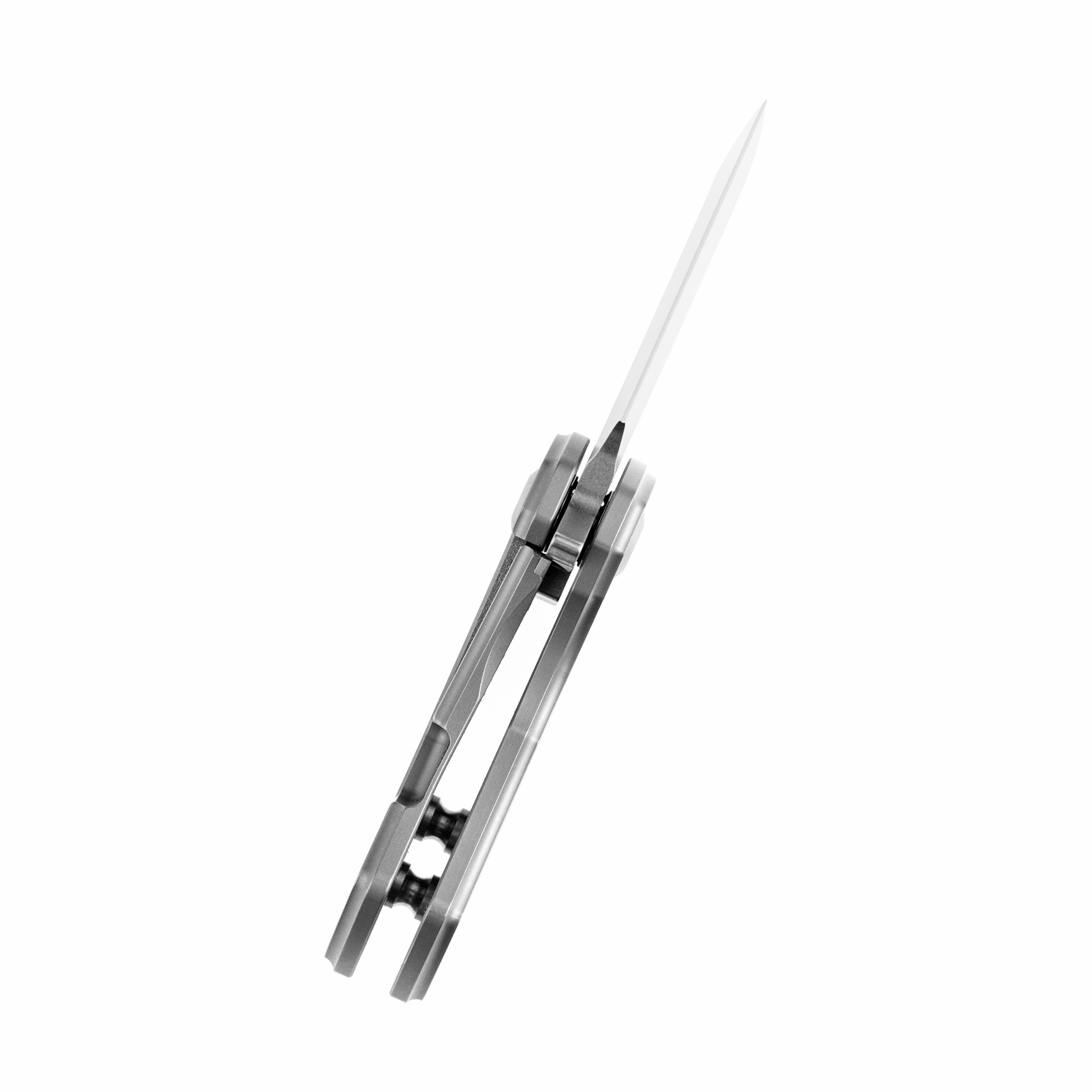 Kansept Knives Mini Korvid K3030A5 S35VN Blade Gradient Titanium Handle Frame Lock