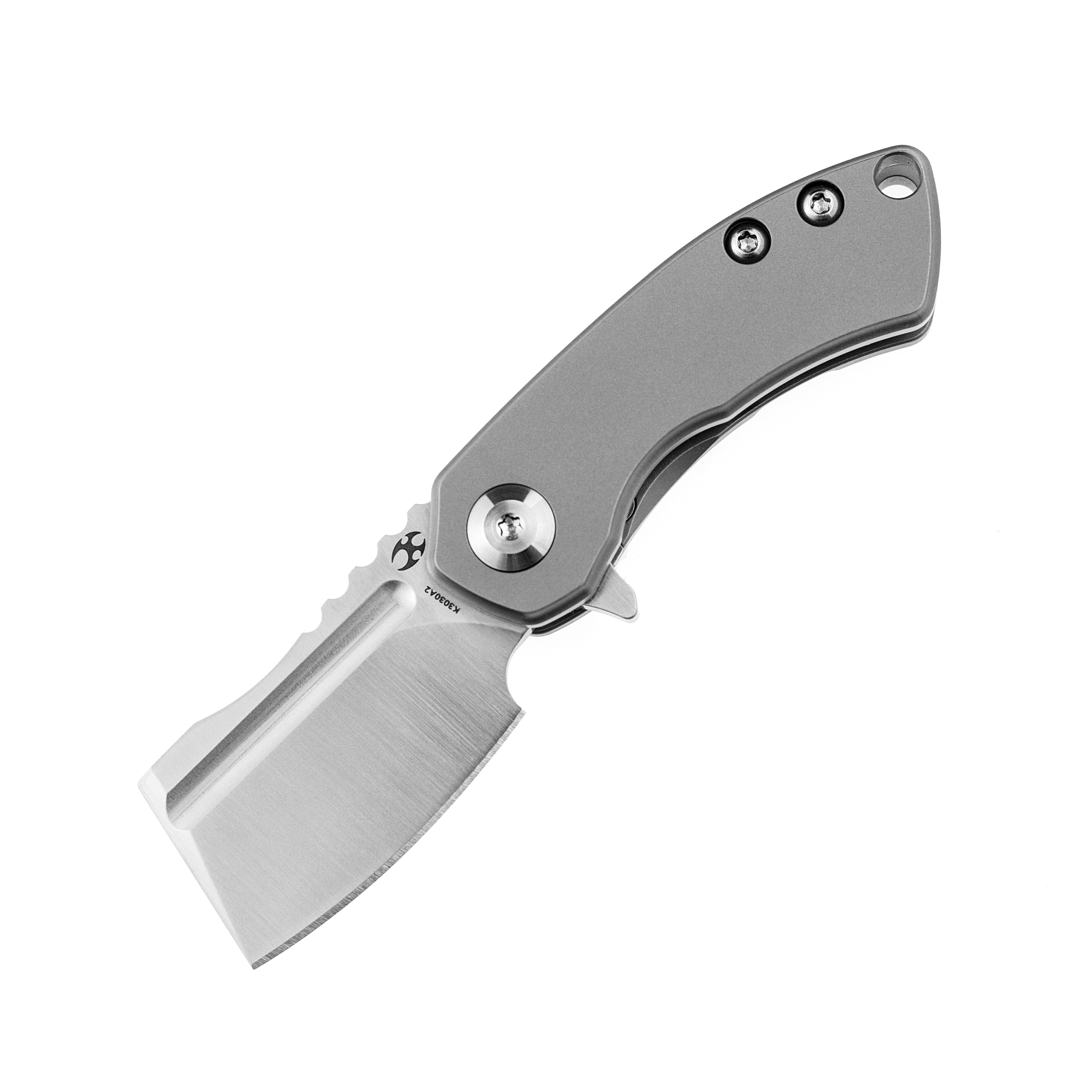 Kansept Knives Mini Korvid K3030A2 S35VN Blade Titanium Handle Frame Lock